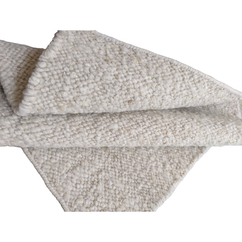 Tapis rectangulaire en laine tissé à la main, Rectangle 9 pi x 12 pi
