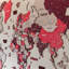 Carte du monde 3D en bois - art mural imprimé UV multicolore, décoration de maison et de bureau moderne-684135389-684135384