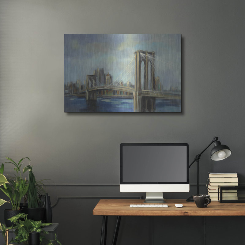 «Brooklyn Bridge» par Silvia Vassileva, H 24 po x l 36 po