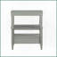 Gris antique Newland Table basse Midnight Blue avec plateau coulissant - Rangement spacieux pour le salon