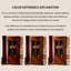 Meuble à vin/bibliothèque vintage américain en bois massif sculpté, fini noyer, 94 cm (L) x 210 cm (H), double porte vitrée et deux tiroirs, grande capacité de rangement.