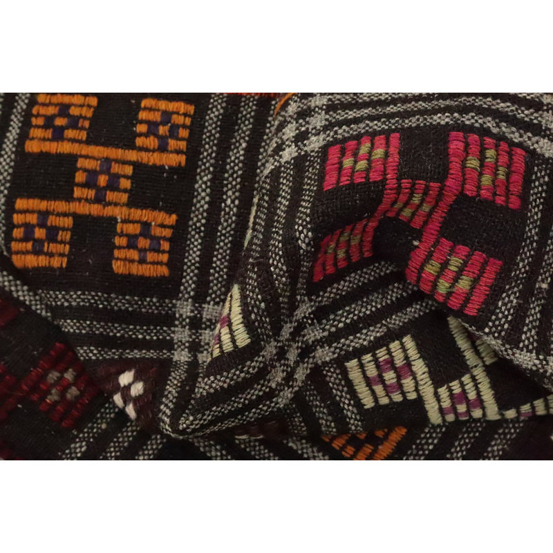 Tapis géométrique en laine 6 x 11