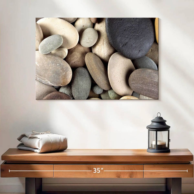 Kerrick Brown Pebbles, 16" H x 24" W