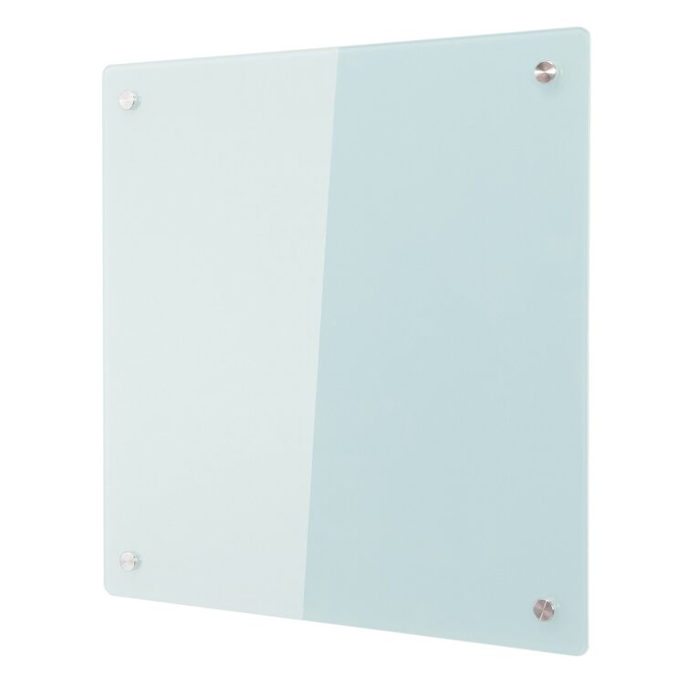 Symple Stuff Wall Mounted Glass Board & Reviews 