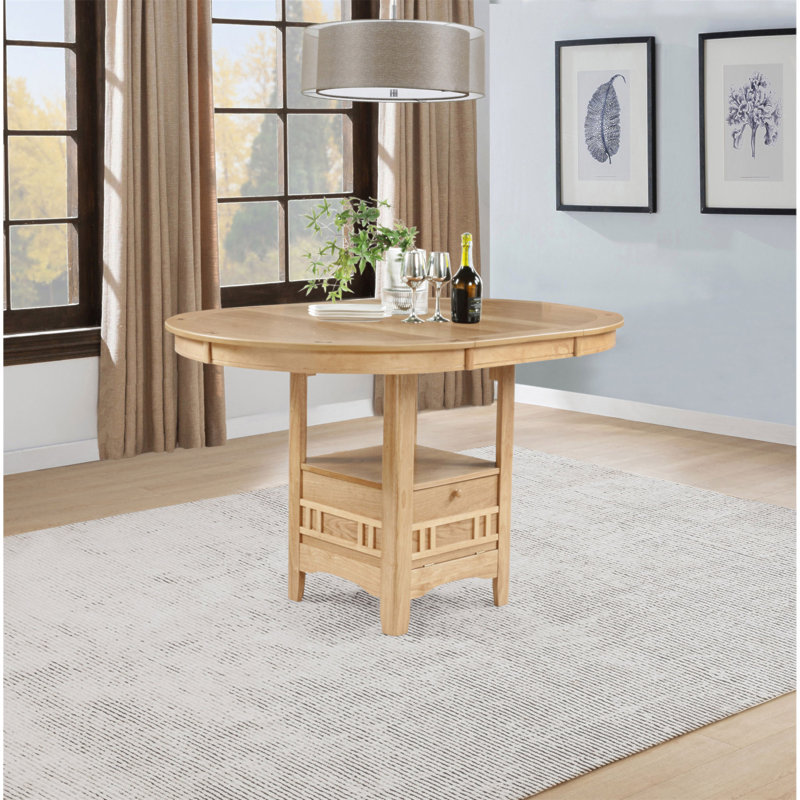 Table de salle à manger Davis, 36.25" H x 42.25" W x 42" D