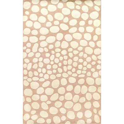 Geometric Area Rug in Beige