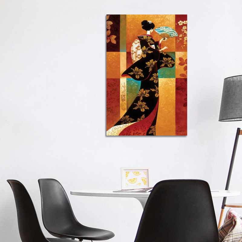 Sakura by Keith Mallett - Wrapped Canvas Print, 101.6 cm H x 66.04 cm W x 3.175 cm D