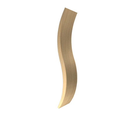 Onda Manufactured Wood LED Flush Mounted Sconce