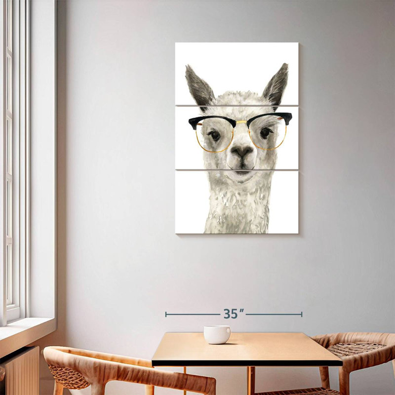 Hip Llama I, 57" H x 36" W