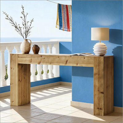 Wood Side Table,Minimalist Design Hallway Table,Console table
