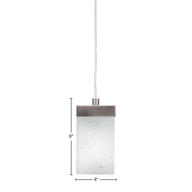 Mini-luminaire suspendu à cordon Nouvelle, Graphite, Blanc
