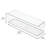 Stackable Fridge Storage Bin with Handle - Fridge and Freezer Organizer Bin for Snacks and Yogurt Pouches