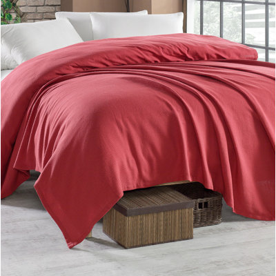 Lamarr Cotton Solid Colour Bedspread