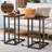 C End Table With USB And Built-In Outlets-641368187