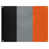 Black/Silver/Orange