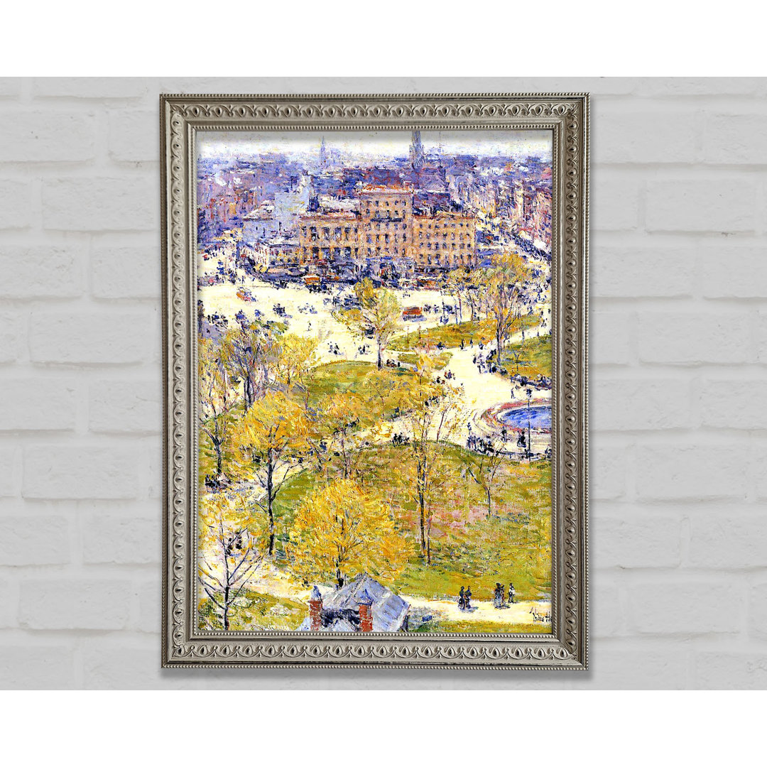 Hassam Union Square im Frühling - Druck