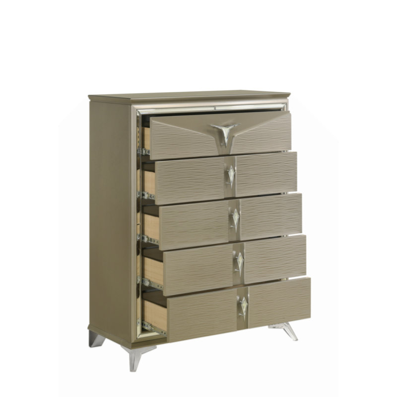 Commode 5 tiroirs Samantha
