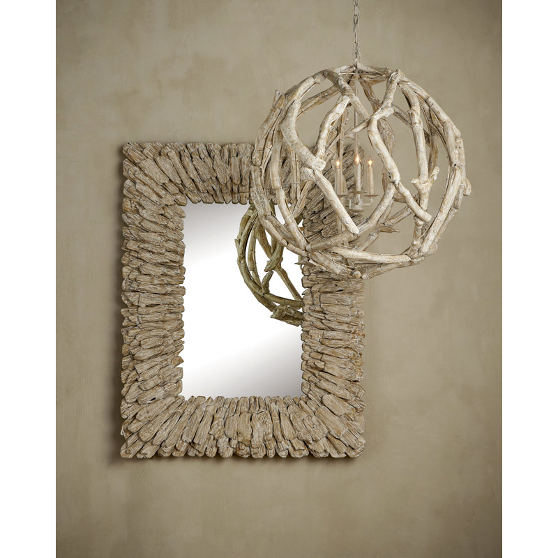 Beachhead Kiln Dried Hardwood Wall Mirror