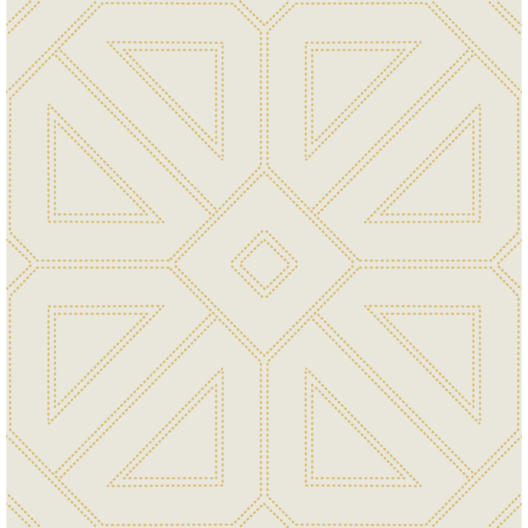 Voltaire Geometric Roll Red Barrel Studio® 