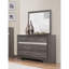 Commode à tiroirs cachés et meubles en bois scintillants