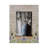 Boho Wood and Resin Photo Frame with MDF and Polyresin Construction.-672409767