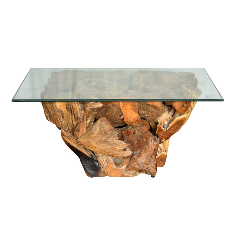 Bozeman Glass Top Coffee Table