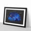 Earth View Paint Splash - Picture Frame Graphic Art-56915699-56915701