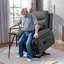 96cm Wide Lift Assist Standard Recliner with Massager-2041659599