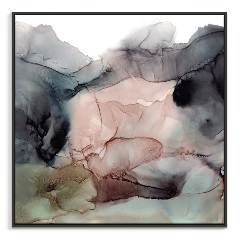 Fern Siebler Secrets by Fern Siebler - Print on Canvas, Black Framed, 103.5cm H x 103.5cm W x 4cm D