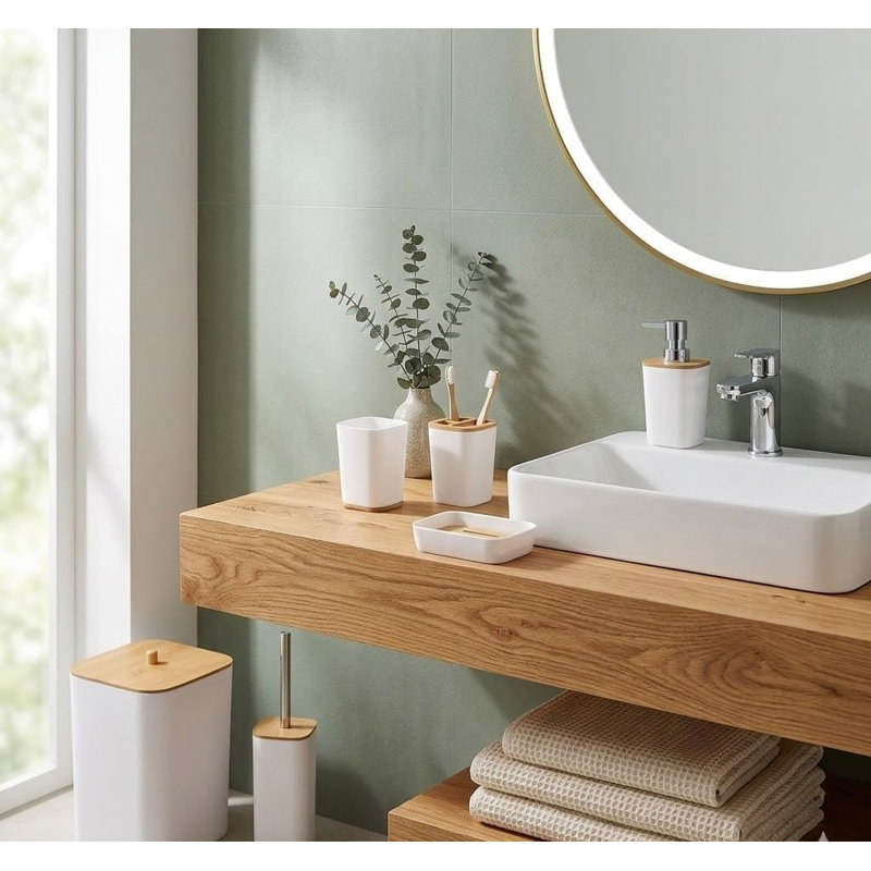 Bathroom Accessory, White