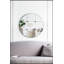 Miroir mural rond en verre antique D36