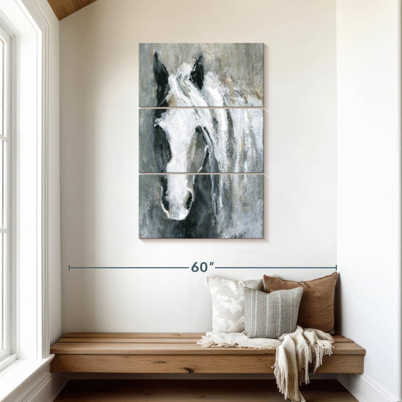 Brampt Morning Greeting, 45" H x 28" W
