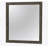 Chic Transitional Gray Wall Mirror