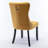 Tufted Solid Wood Velvet Upholstered Dining Chair-883621106