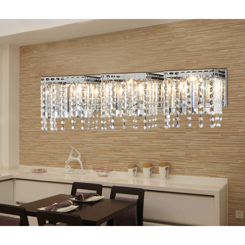 Neil Chrome Flush Mounted Sconce
