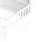 A Twin-Sized Wooden Floor Bed With A Fence-Style Guardrail-1783313689-1783313688