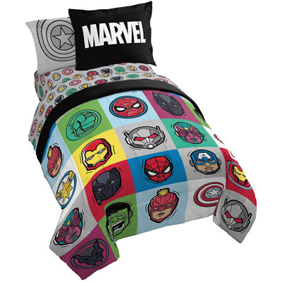 Marvel Avengers Pop Reversible Comforter Set