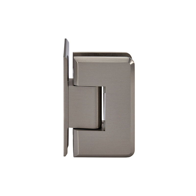 Charnière de plaque arrière NCYINOX - nickel brossé, Nickel brossé