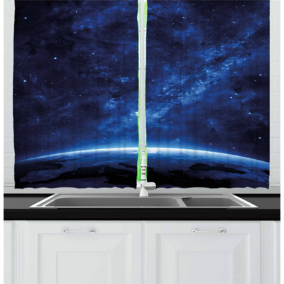 Pointed Kitchen Curtain