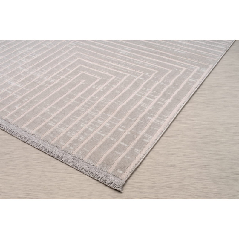 Tapis d'intérieur gris, tapis de salon abstrait La dole Rugs - 5 x 8, 6 x 9, Rectangle 2 pi 7 po x 4 pi 11 po