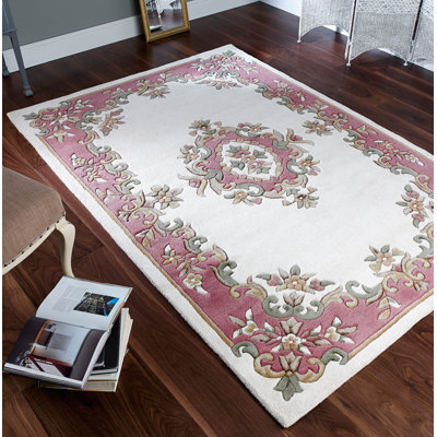 Hounslow Oriental Wool Hand Tufted Area Rug