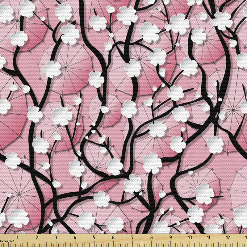 Tissu japonais Ambesonne, l 58 po x L 108 po
