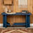 60''Console Table with T-Shaped Legs and Holds up to 120lbs-2075720438