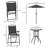 4 Piece Outdoor Patio Dining Furniture Set