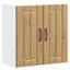 Armoire murale de cuisine en bois d'ingénierie vidaXL-1415638654-1415638655