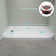 60 x 32 in. Rectangular Single Threshold Acrylic Shower Base with Non-Slip design in White