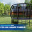 Maxway Furniture ft Oval Backyard Trampoline with Safety Enclosure-115285573