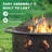 Patio 30 in. Round Steel Fire Pit