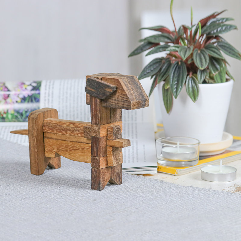Red Barrel Studio® Wood Brainteaser