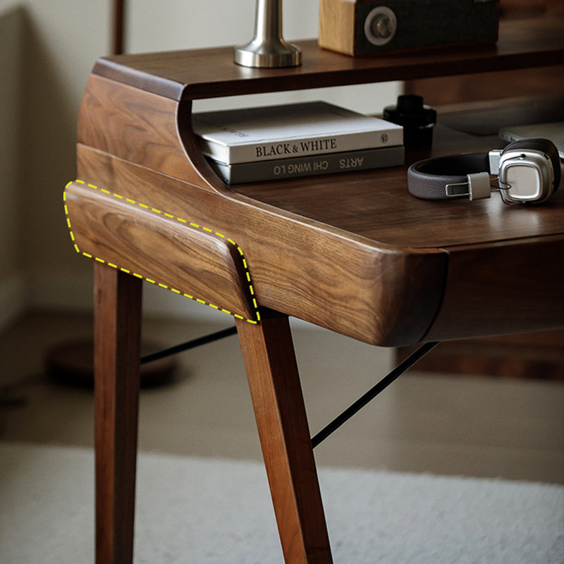 Bureau domestique en bois massif